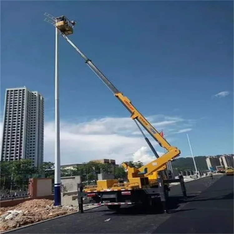 通城维修路灯的曲臂升降车出租